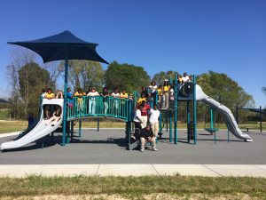 Children at playground